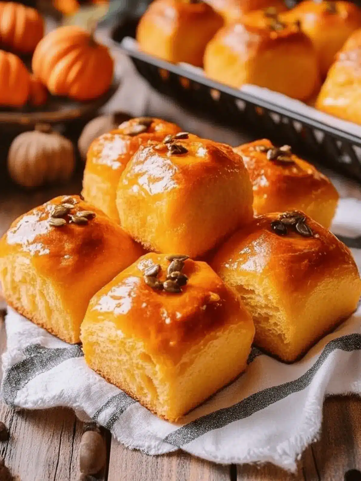 Pumpkin Dinner Rolls: Soft Rolls Perfect for Your Holiday Table 2 Pumpkin Dinner Rolls