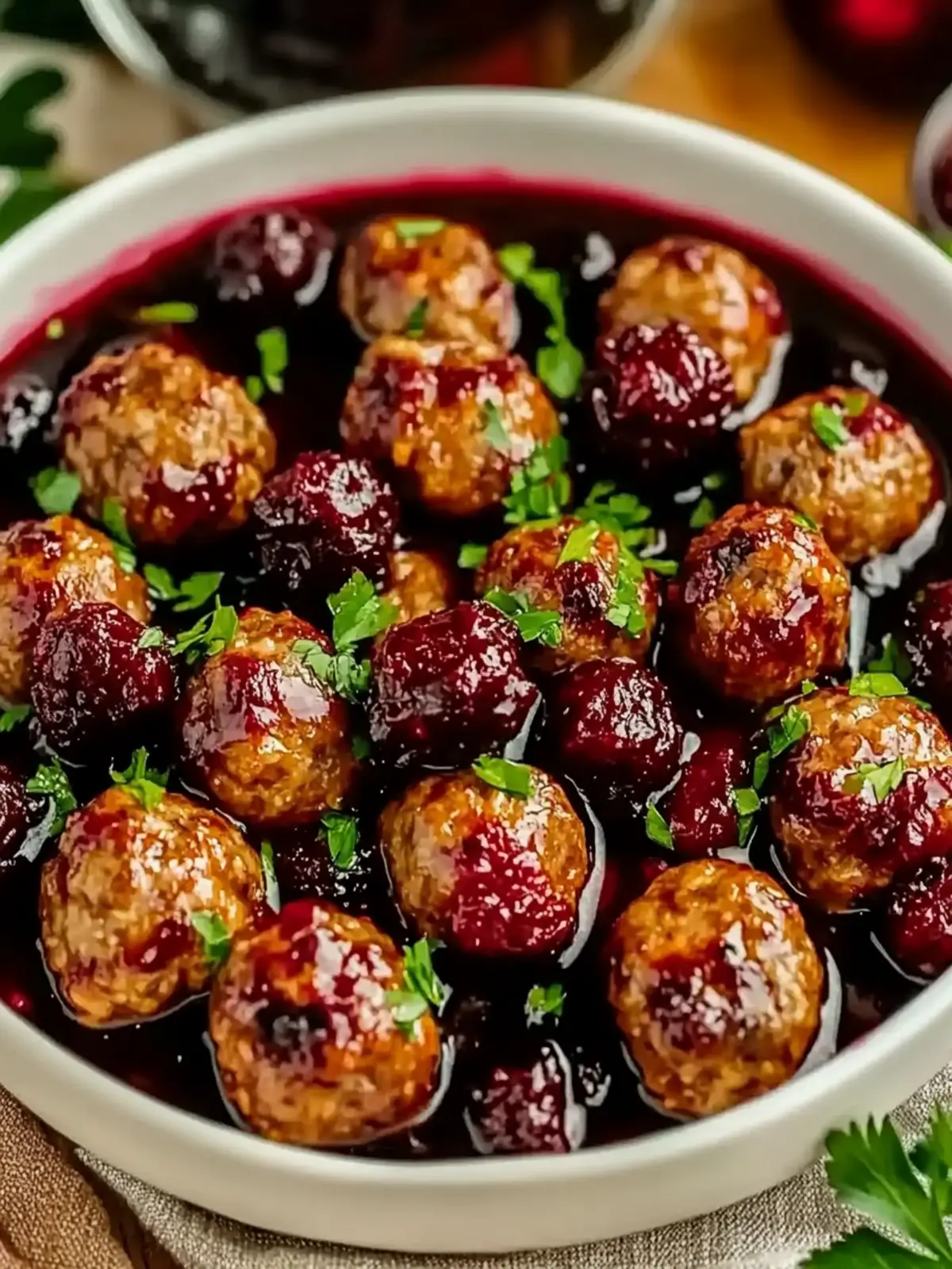 Delicious Christmas Cranberry Meatballs in Just 30 Minutes 4 Christmas Cranberry Meatballs