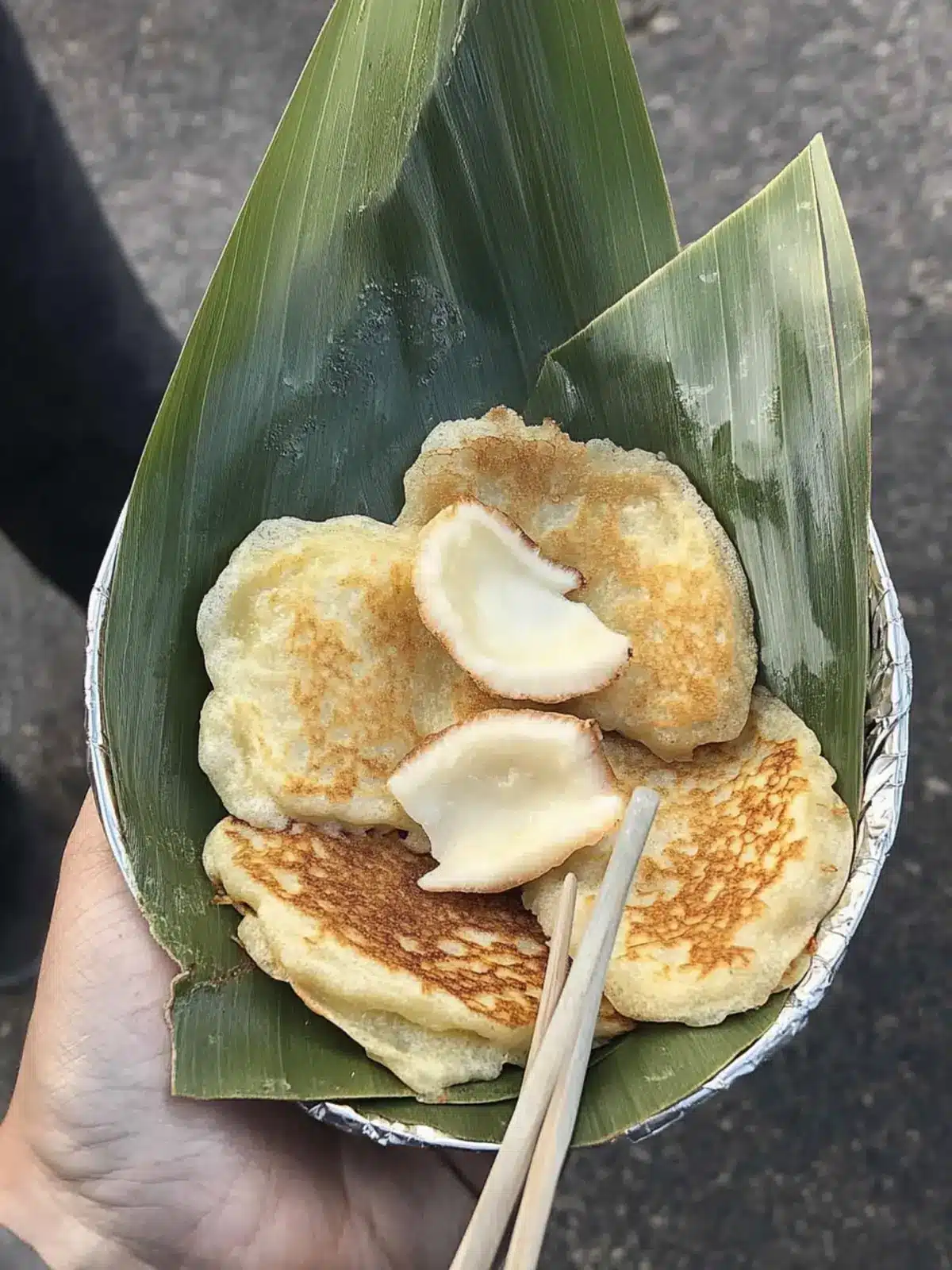 Vegan Thai Coconut Pancakes Kanom Krok You ll Crave! 4 Thai Coconut Pancakes Kanom Krok