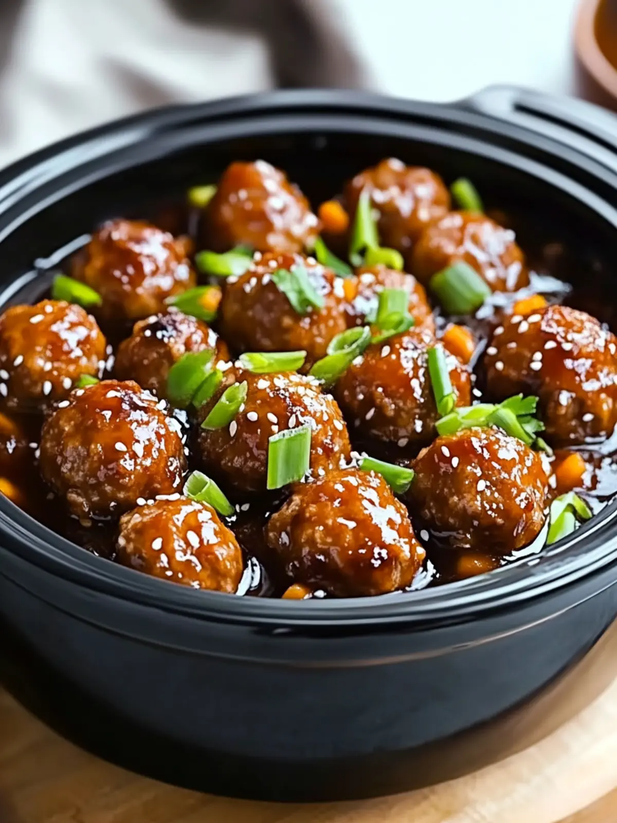 Savory Asian Meatballs Crockpot Recipe You ll Adore 2 Asian Meatballs Crockpot