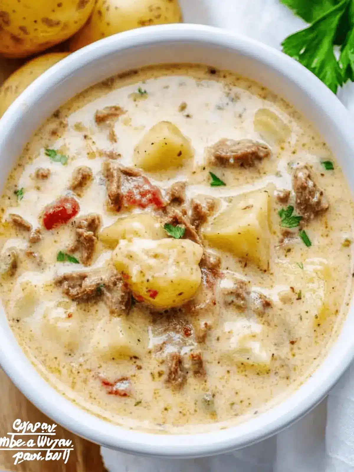 Creamy Cheesesteak Potato Soup for Cozy Nights In 3 Cheesesteak Potato Soup