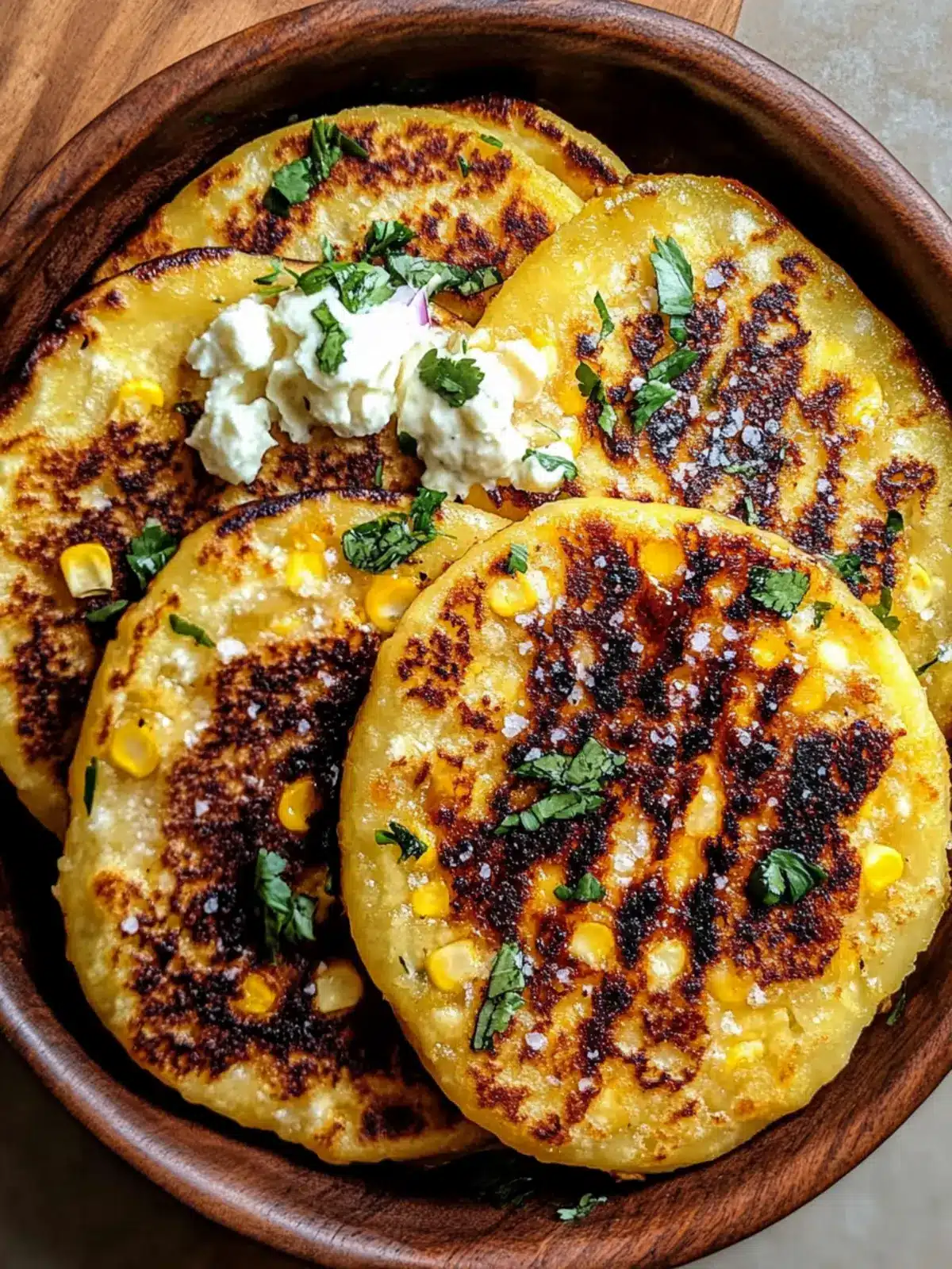 Melt-in-Your-Mouth Venezuelan Sweet Corn Cachapas Delight 4 Venezuelan Sweet Corn Cachapas