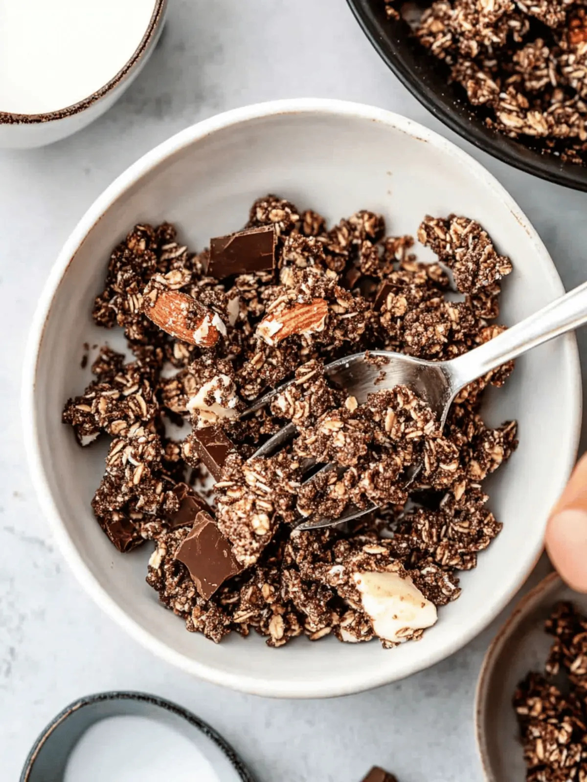 Healthy Chocolate Granola for Guilt-Free Snacking Delight 4 Healthy Chocolate Granola