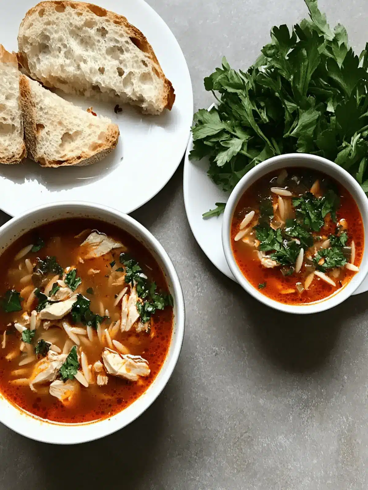 Hearty Chicken and Orzo Soup with Garlic and Paprika Bliss 3 Chicken and Orzo Soup with Garlic and Paprika