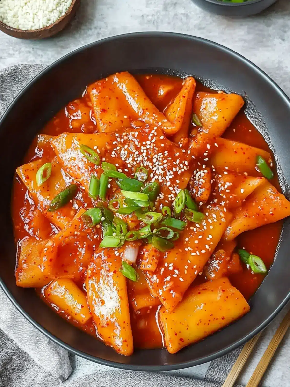 Savor the Heat with Irresistible Spicy Tteokbokki Delight 4 Spicy Tteokbokki