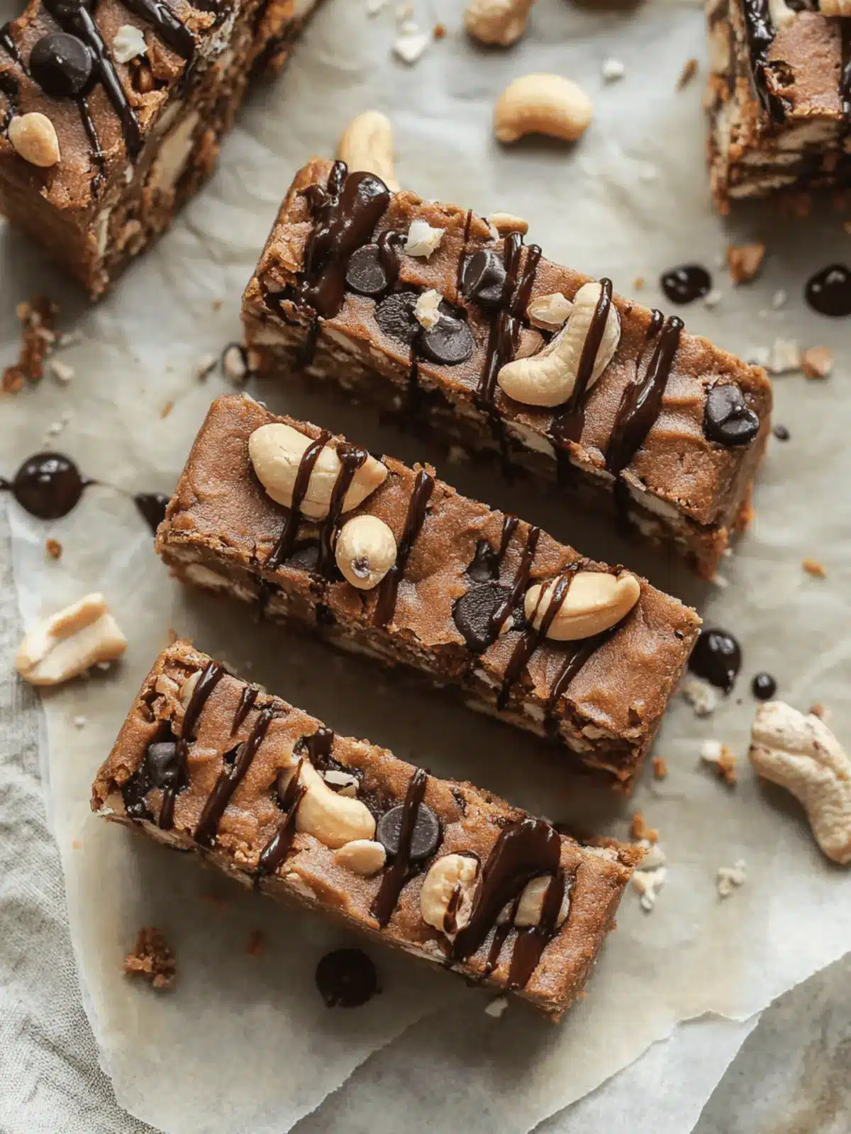 Protein Cashew Snicker Bars That Fuel Your Day with Flavor 4 Protein Cashew snicker bars
