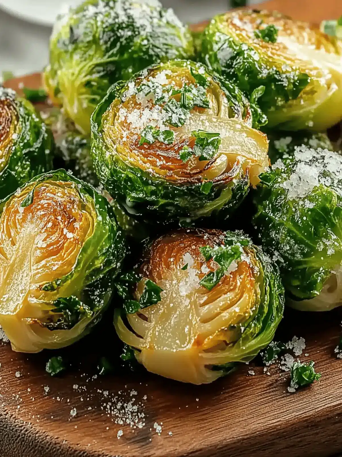 Garlic Butter Roasted Brussels Sprouts That Everyone Will Love 2 Garlic Butter Roasted Brussels Sprouts