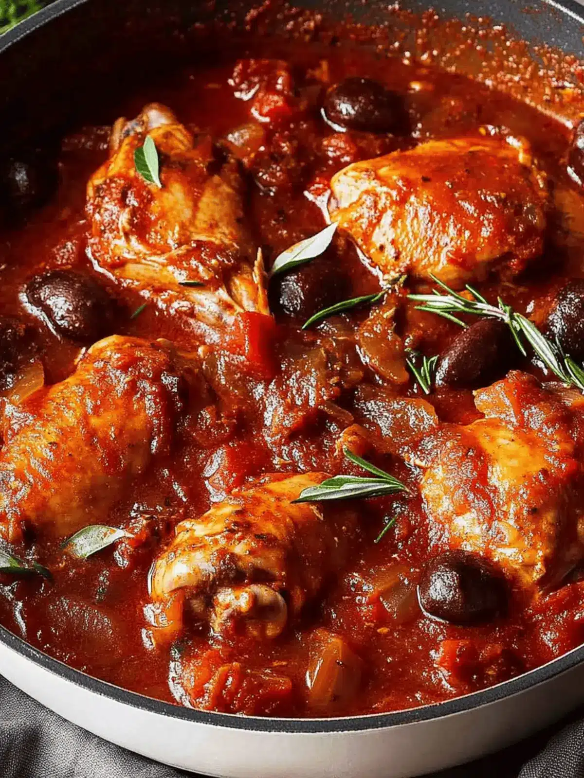 Savory Chicken Cacciatore: Your New Favorite Italian Comfort Recipe 4 Chicken Cacciatore (Italian chicken stew)