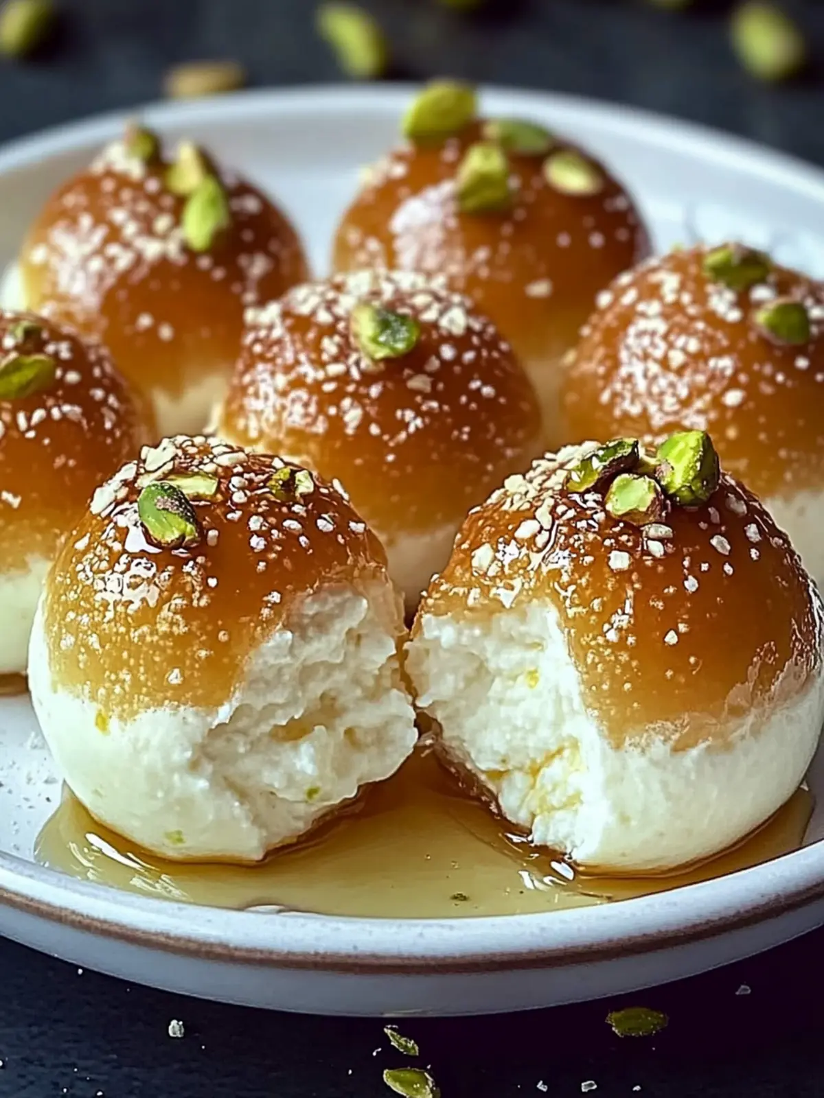 Ricotta Pistachio Honey Bites: A Delightful Sweet Escape 2 Ricotta Pistachio Honey Bites