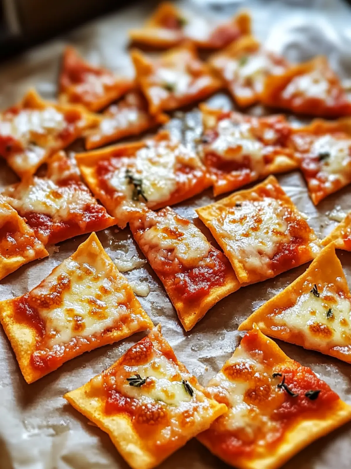 Crispy Pizza Chips: Your New Favorite Homemade Snack 4 Crispy Pizza Chips