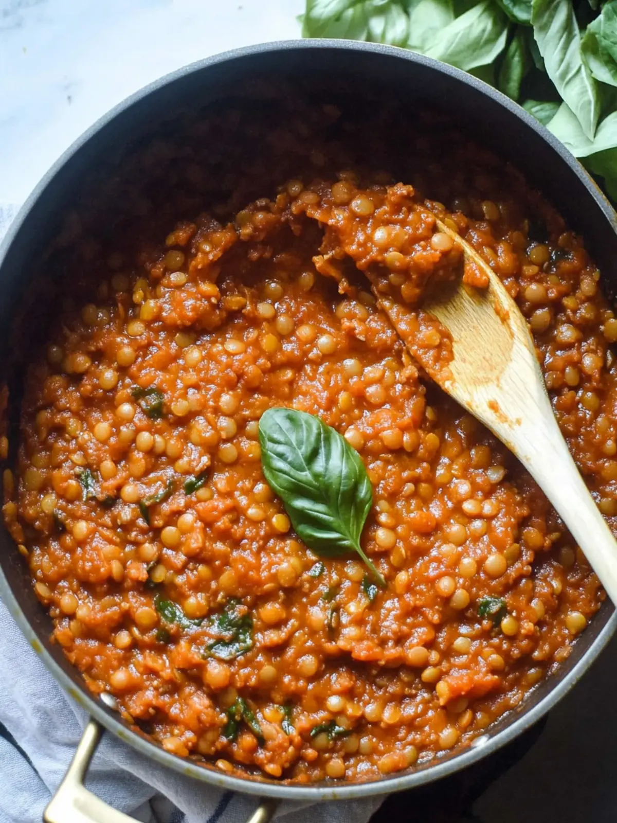 Homemade Red Lentil Bolognese That Wows Every Dinner Guest 2 Homemade Red Lentil Bolognese