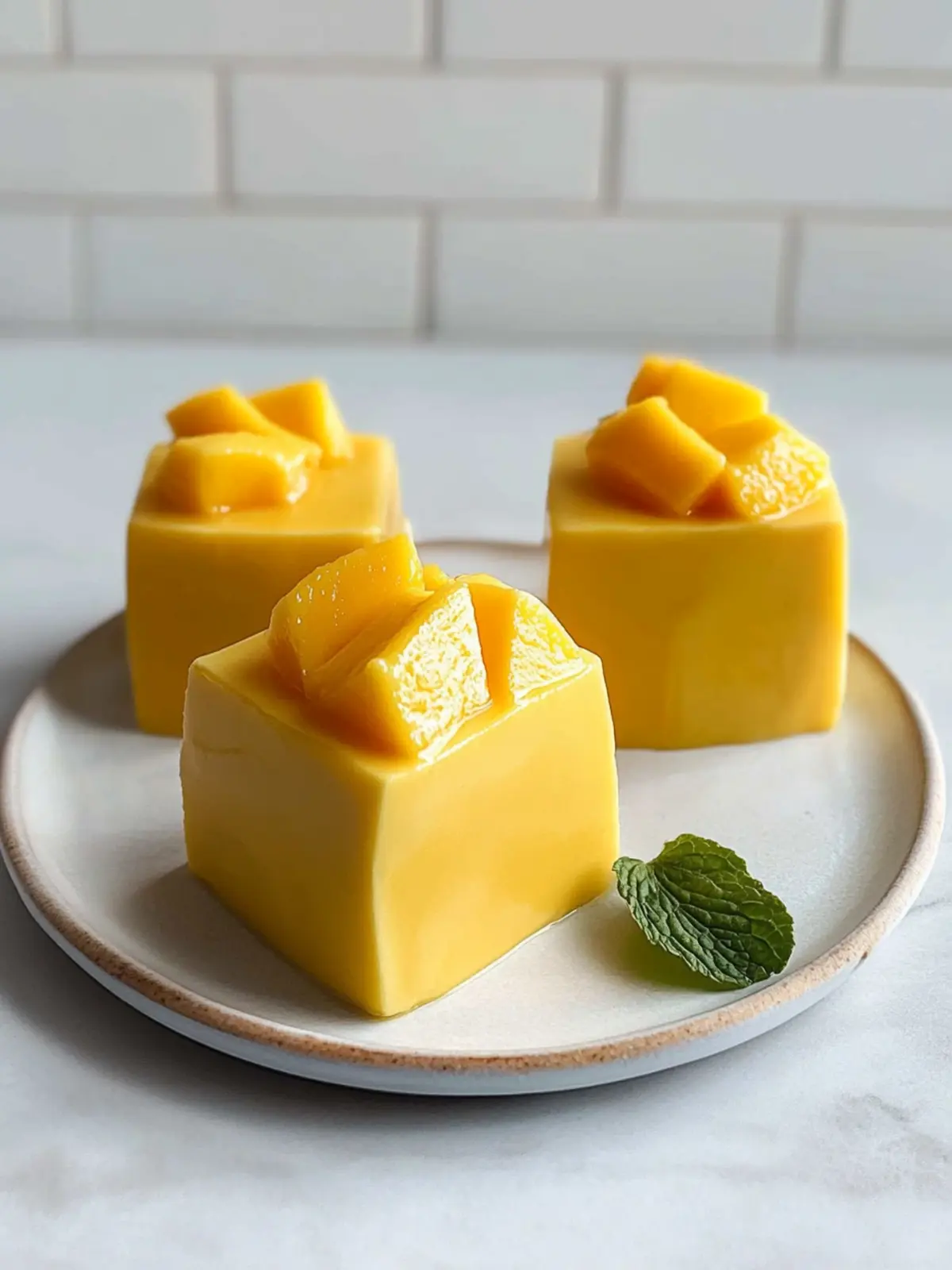 Delicious Mango Pudding Made Easy With Canned Pulp 2 Mango Pudding