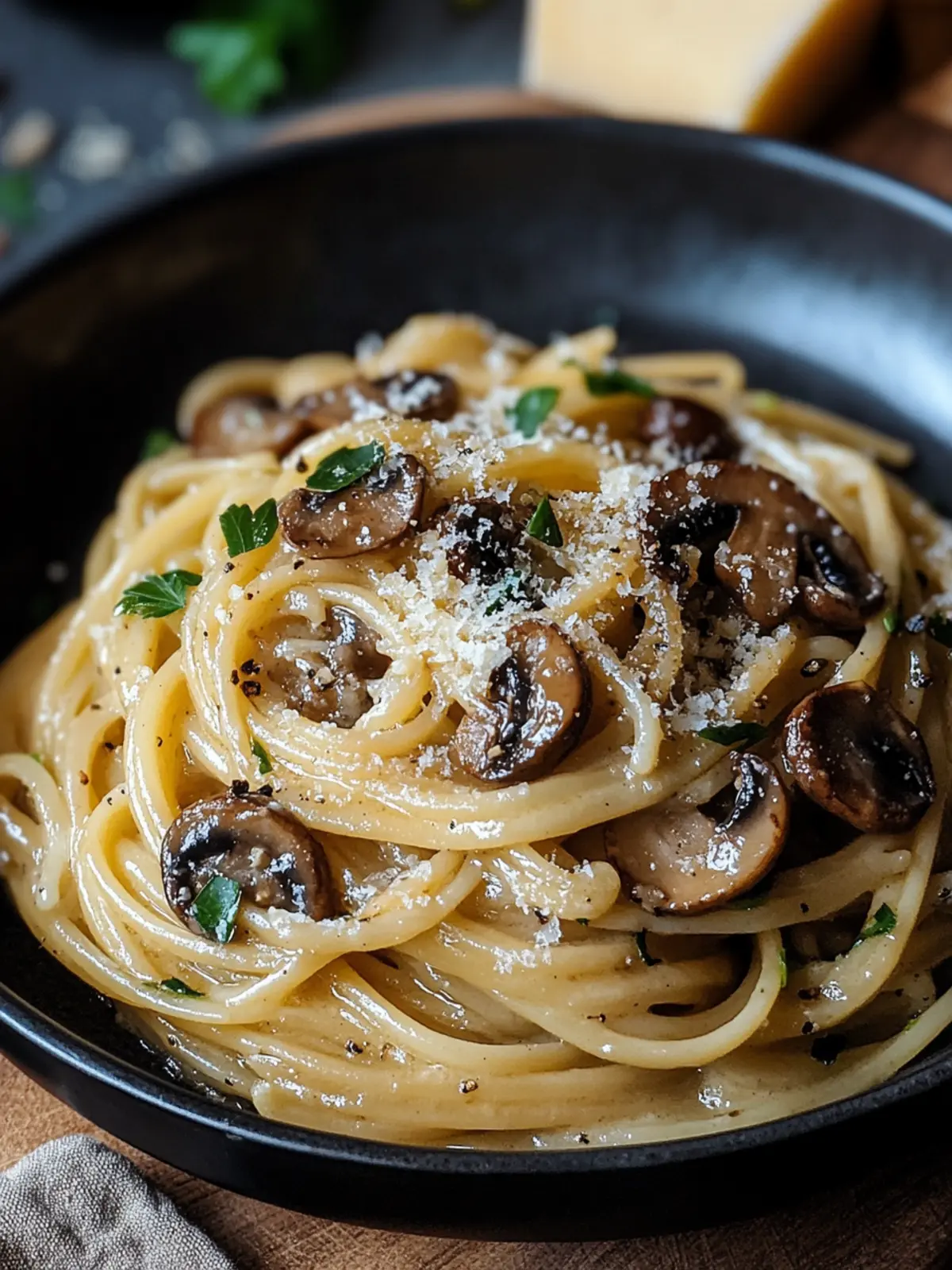 Savory Caramelized Leek and Mushroom Gruyere Pasta Bliss 3 Caramelized Leek and Mushroom Gruyere Pasta