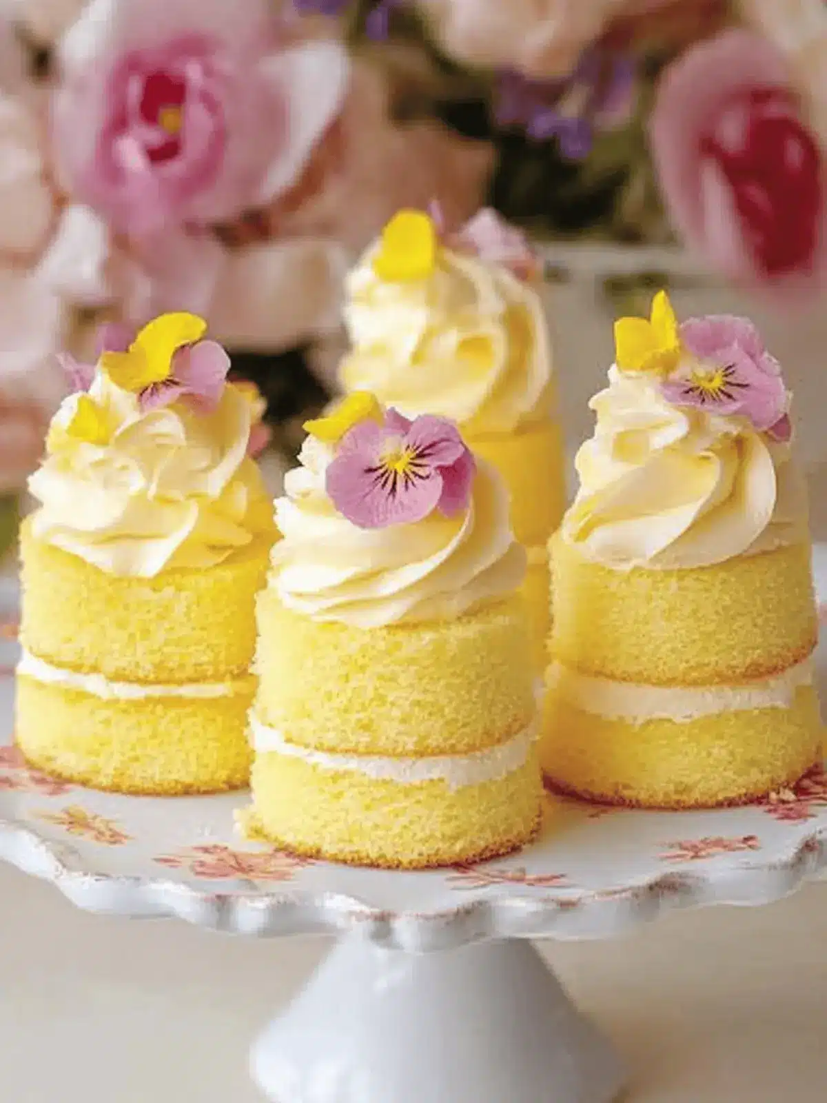 Lemon Buttercream Cakes for a Zesty Sweet Escape 4 Lemon Buttercream Cakes