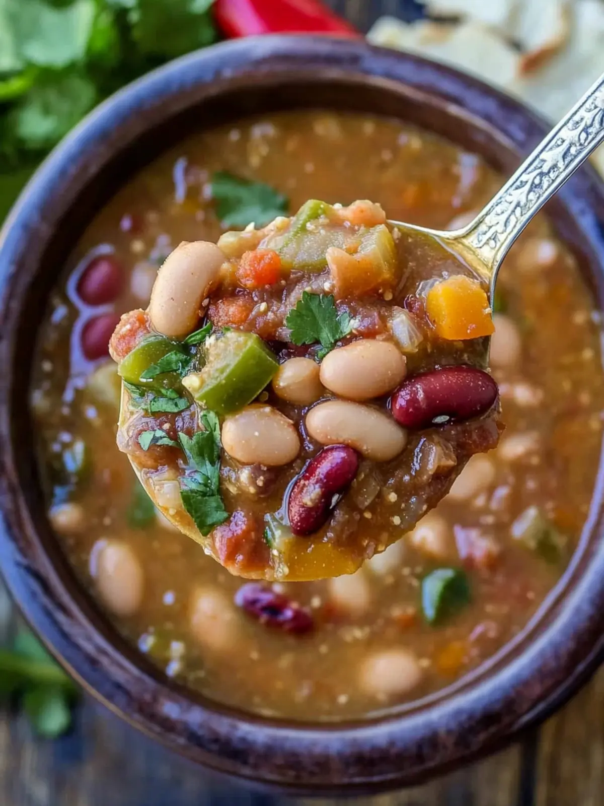 Savory Cowboy Pinto Bean Soup That's Perfect for Cozy Nights 2 Cowboy Pinto Bean Soup (Frijoles Charros)