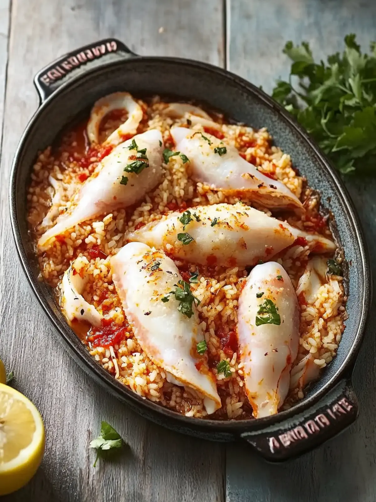 Savor Spanish Rice-Stuffed Squid for an Easy Epic Dinner 2 Spanish rice-stuffed squid