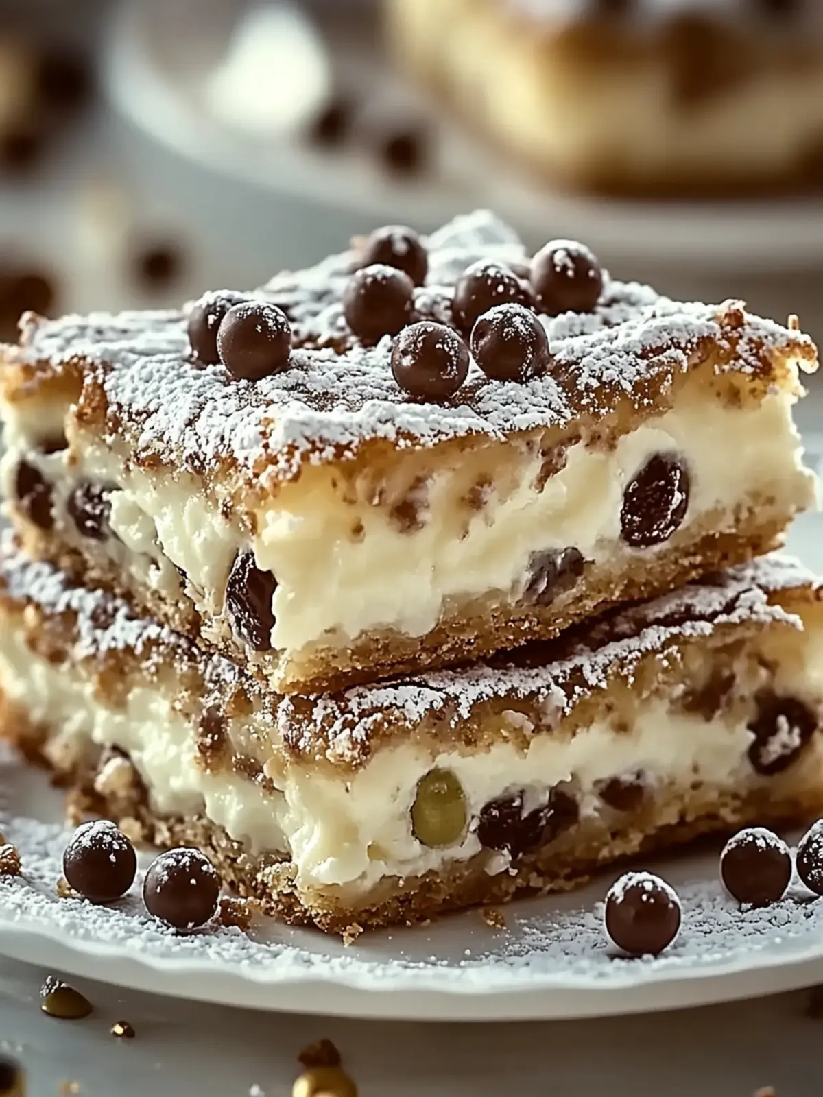Delicious Cannoli Squares: Your New Favorite Italian Dessert 3 Cannoli Squares