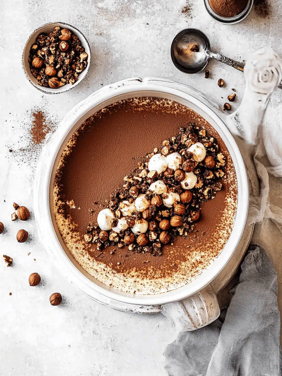 Decadent Hazelnut Tiramisu: A Luxurious No-Bake Delight 2 Hazelnut Tiramisu