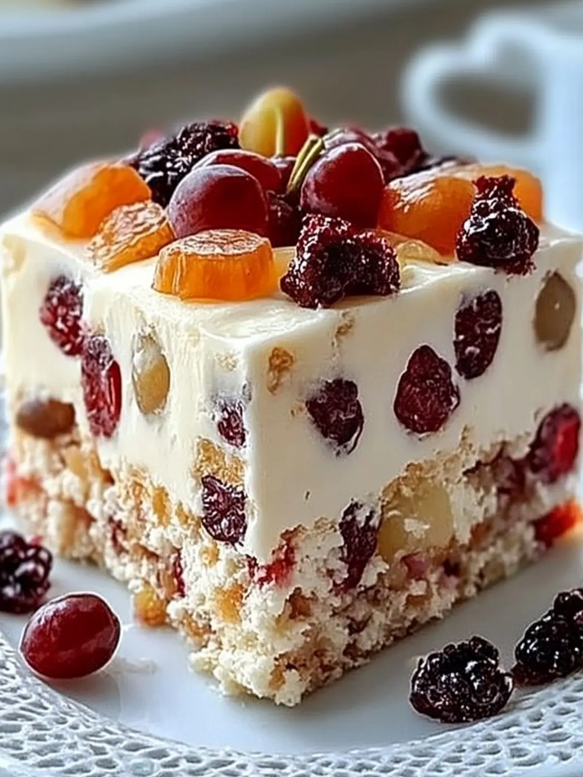 Lighter White Fruitcake: A Festive Twist for Your Table 3 White Fruitcake
