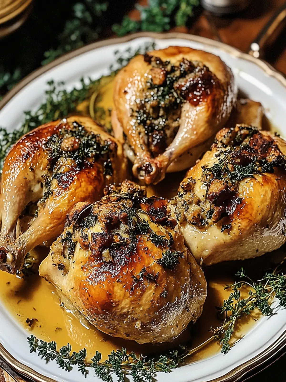 Stuffed Cornish Game Hens: Elevate Your Dinner Game! 3 Stuffed Cornish Game Hens