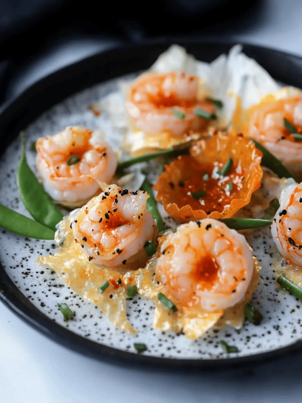 Crispy Spicy Shrimp with Rice Paper Chips You'll Love 3 Spicy Shrimp with Rice Paper Chips