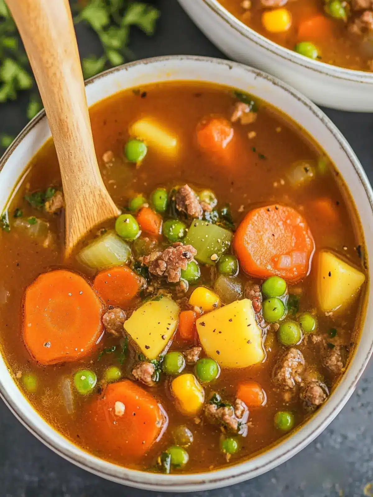 Hearty Easy Vegetable Beef Soup for Cozy Nights 4 Easy Vegetable Beef Soup