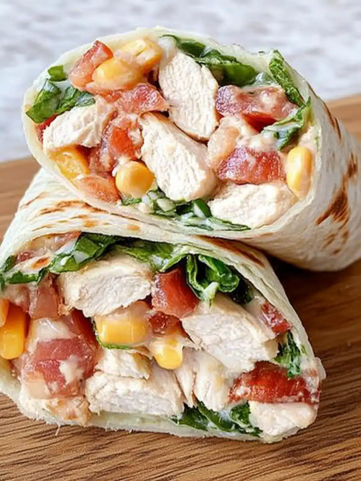 Savory Chicken Bacon Ranch Wraps for Quick Weeknight Wins 3 Chicken Bacon Ranch Wraps