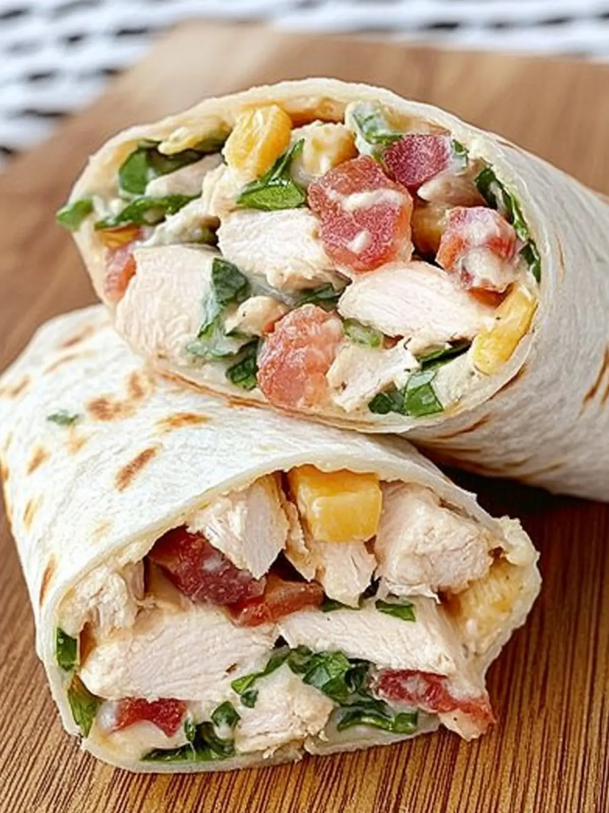 Savory Chicken Bacon Ranch Wraps for Quick Weeknight Wins 4 Chicken Bacon Ranch Wraps