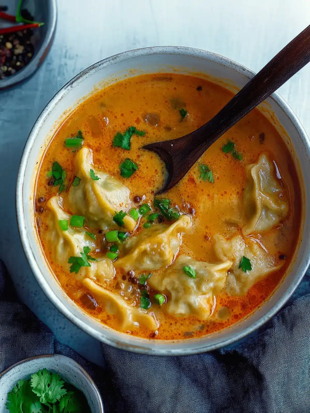 Coconut Curry Soup with Dumplings: A Cozy, Quick Delight 4 Coconut Curry Soup with Dumplings