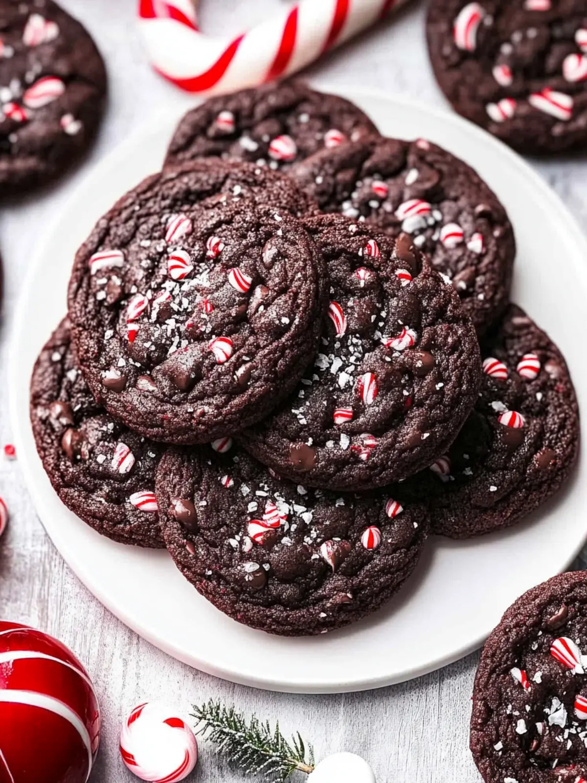 Chewy Double Chocolate Peppermint Cookies for a Festive Treat 2 Double Chocolate Peppermint Cookies