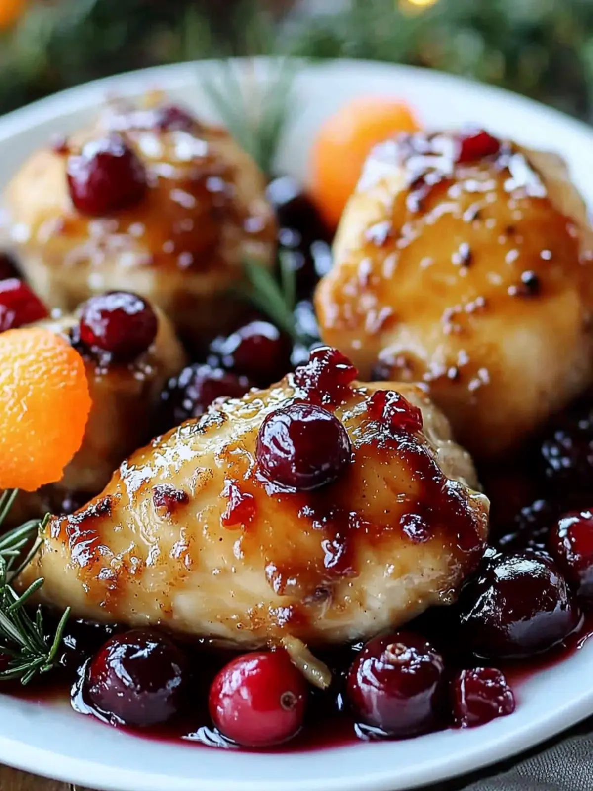 Cranberry Orange Chicken: Sweet & Savory Family Favorite 4 Cranberry Orange Chicken