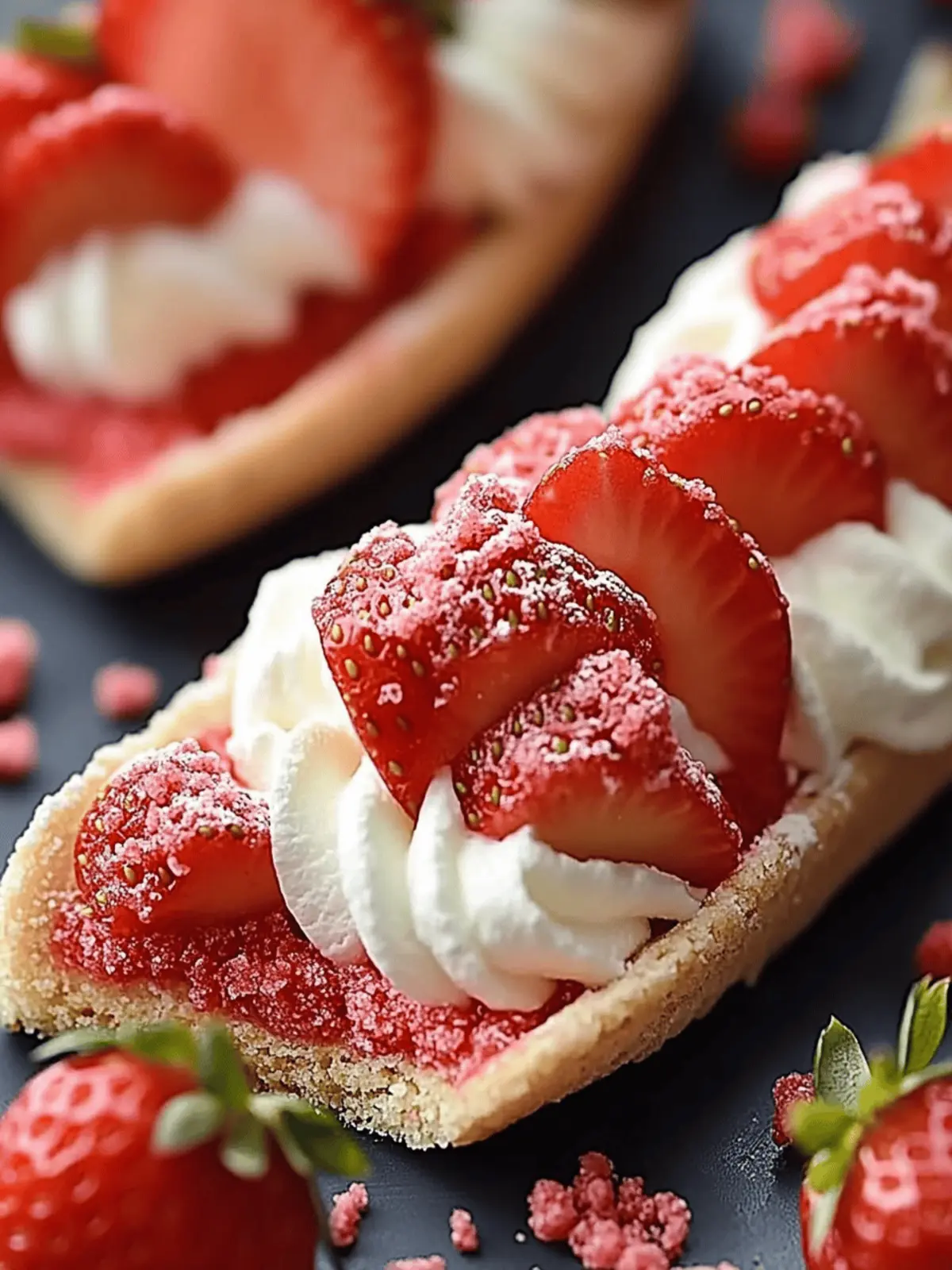 Delicious Strawberry Cookie Boats Perfect for Sweet Celebrations 3 Strawberry Cookie Boats