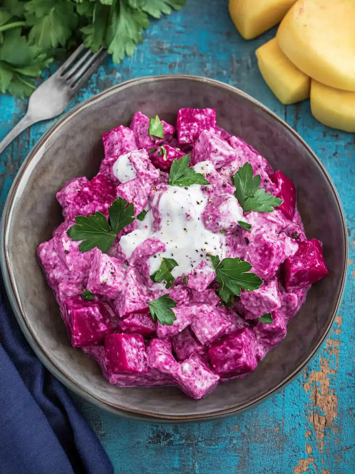 Savory Beetroot Salad Dip with Greek Yogurt You ll Love! 3 Beetroot Salad Dip With Greek Yogurt (Patzarosalata)