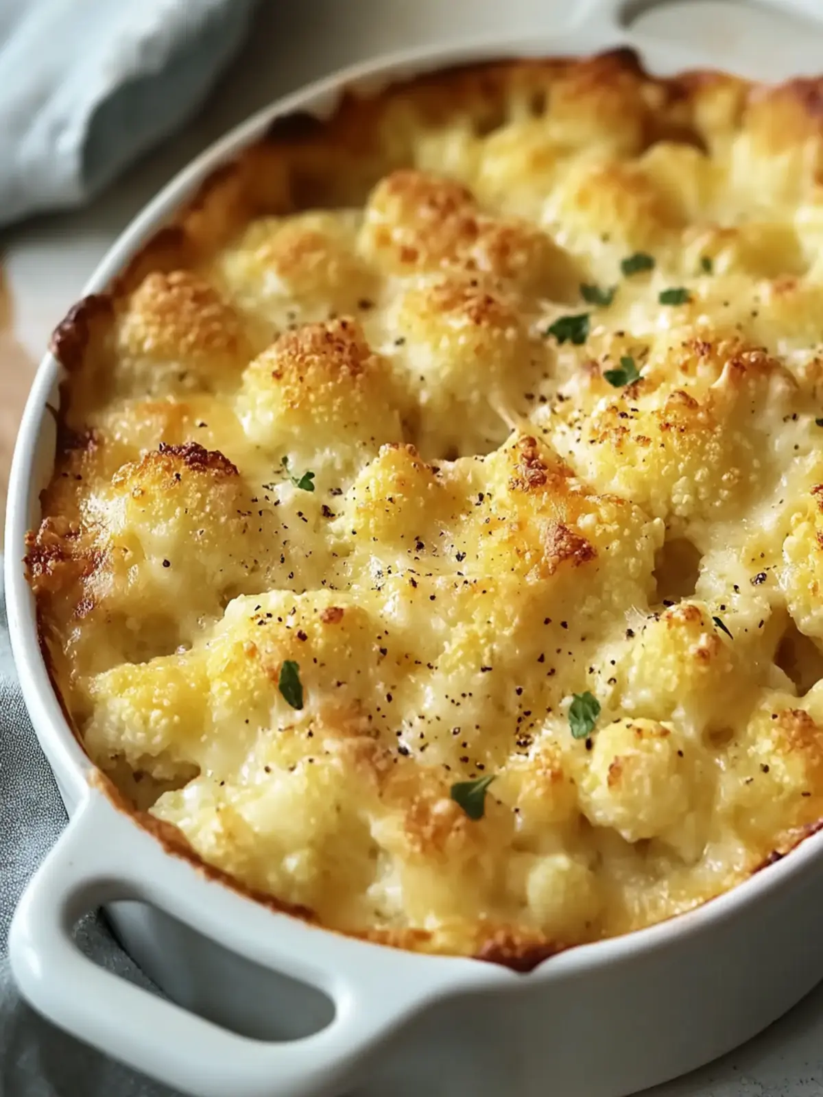 Cheesy Cauliflower Au Gratin: The Ultimate Comfort Side Dish 4 Cheesy Cauliflower Au Gratin