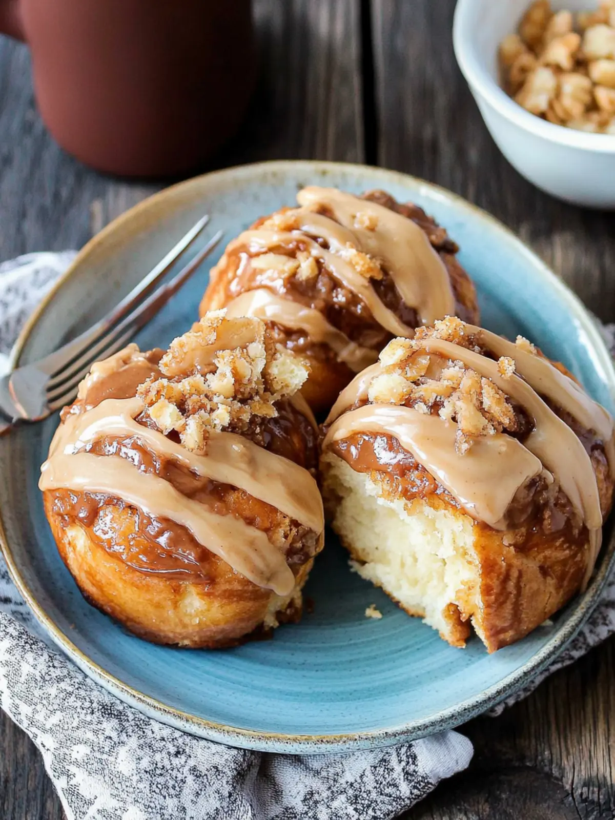 Heavenly Coffee Peanut Butter Sweet Rolls You Can't Resist 4 Coffee Peanut Butter Sweet Rolls