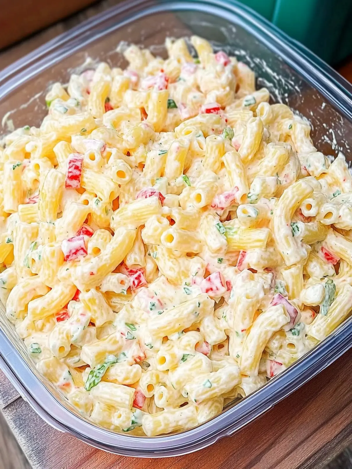 Cheddar Sour Cream Macaroni Salad for the Perfect Summer Picnic 3 Cheddar Sour Cream Macaroni Salad