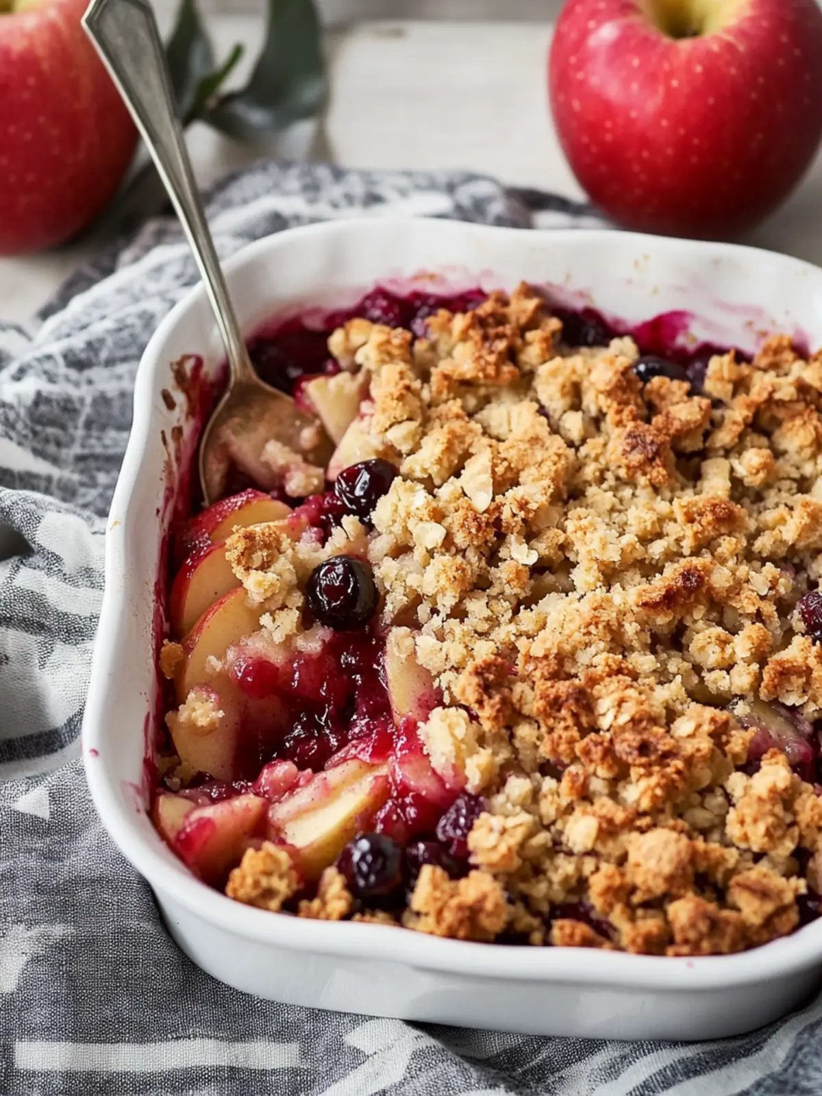 Cranberry Apple Crisp: Your Cozy Dessert Delight Awaits 4 Cranberry Apple Crisp