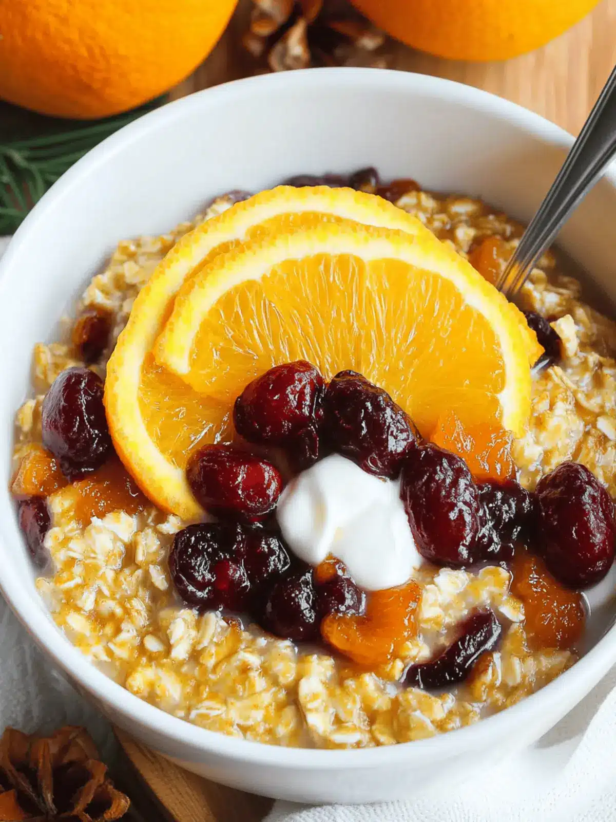Cranberry Orange Steel Cut Oats Recipe: A Bright Breakfast Boost 4 Cranberry Orange Steel Cut Oats Recipe