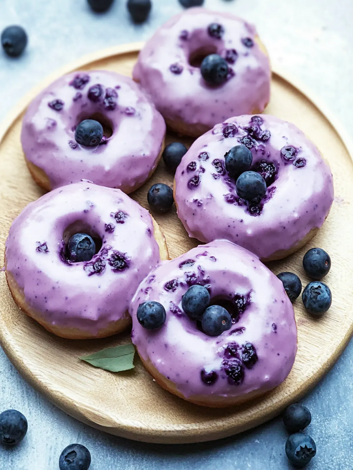 Irresistible Wild Blueberry Cake Donuts You Can Bake Today 4 Wild Blueberry Cake Donuts