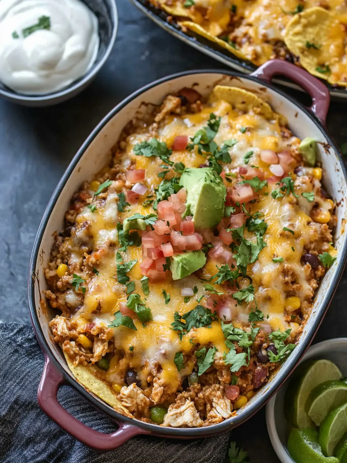 Ground Chicken Taco Casserole: Easy One-Pan Tex-Mex Bliss 3 Ground Chicken Taco Casserole