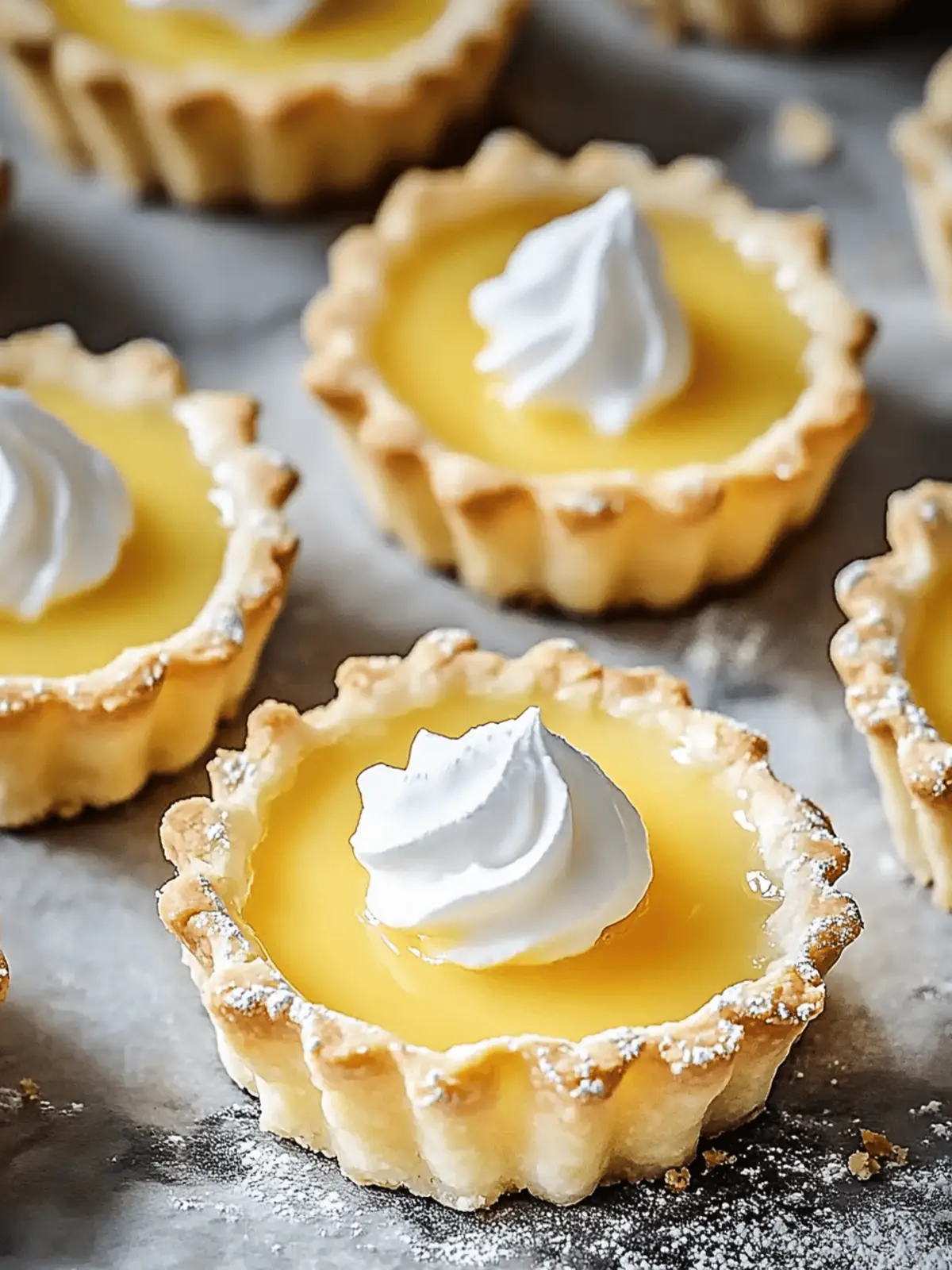 Lemon Curd Tartlets: Your New Favorite Mini Dessert Delight 4 Lemon Curd Tartlets
