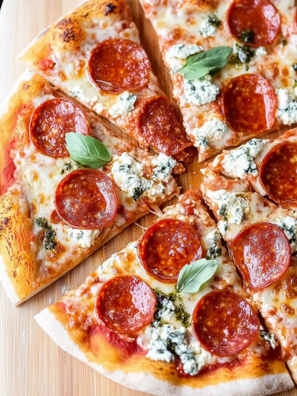 Irresistible Hot Honey Pepperoni Ricotta Pizza in 25 Minutes 2 Hot Honey Pepperoni Ricotta Pizza