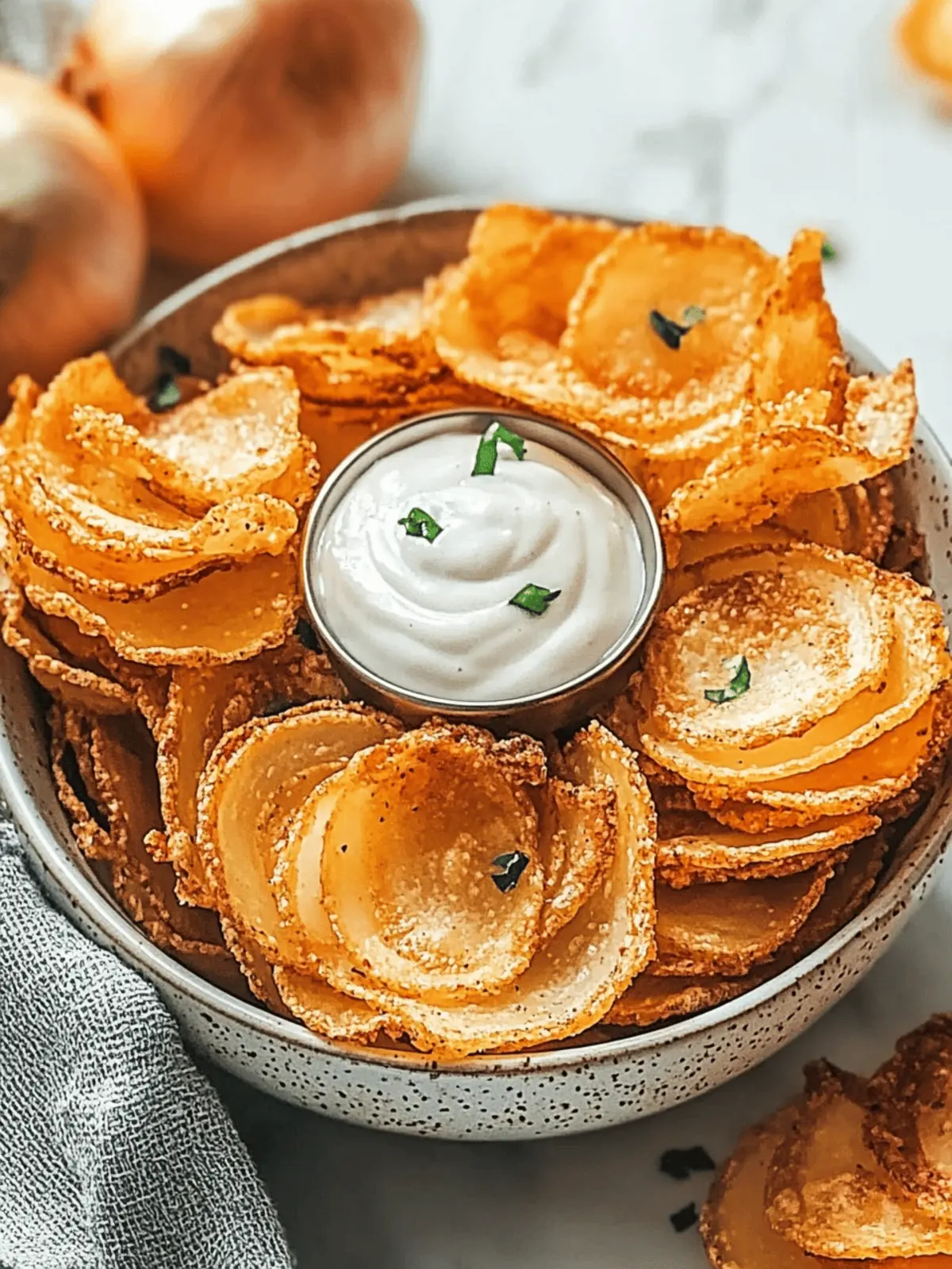 Crispy Onion Ring Chips: A Flavor-Packed Snack You'll Love 3 Onion Ring Chips