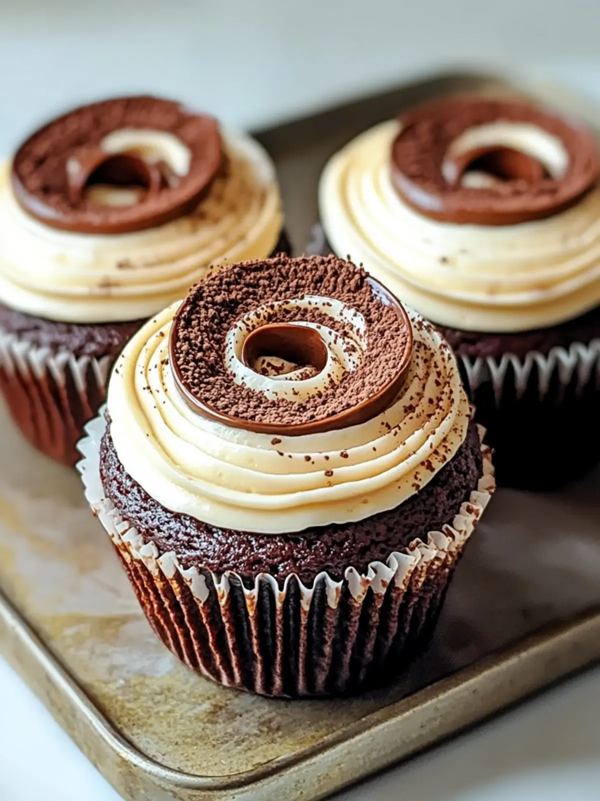 Decadent Chocolate Tiramisu Cupcakes with Gluten-Free Twist 3 Decadent Chocolate Tiramisu Cupcakes