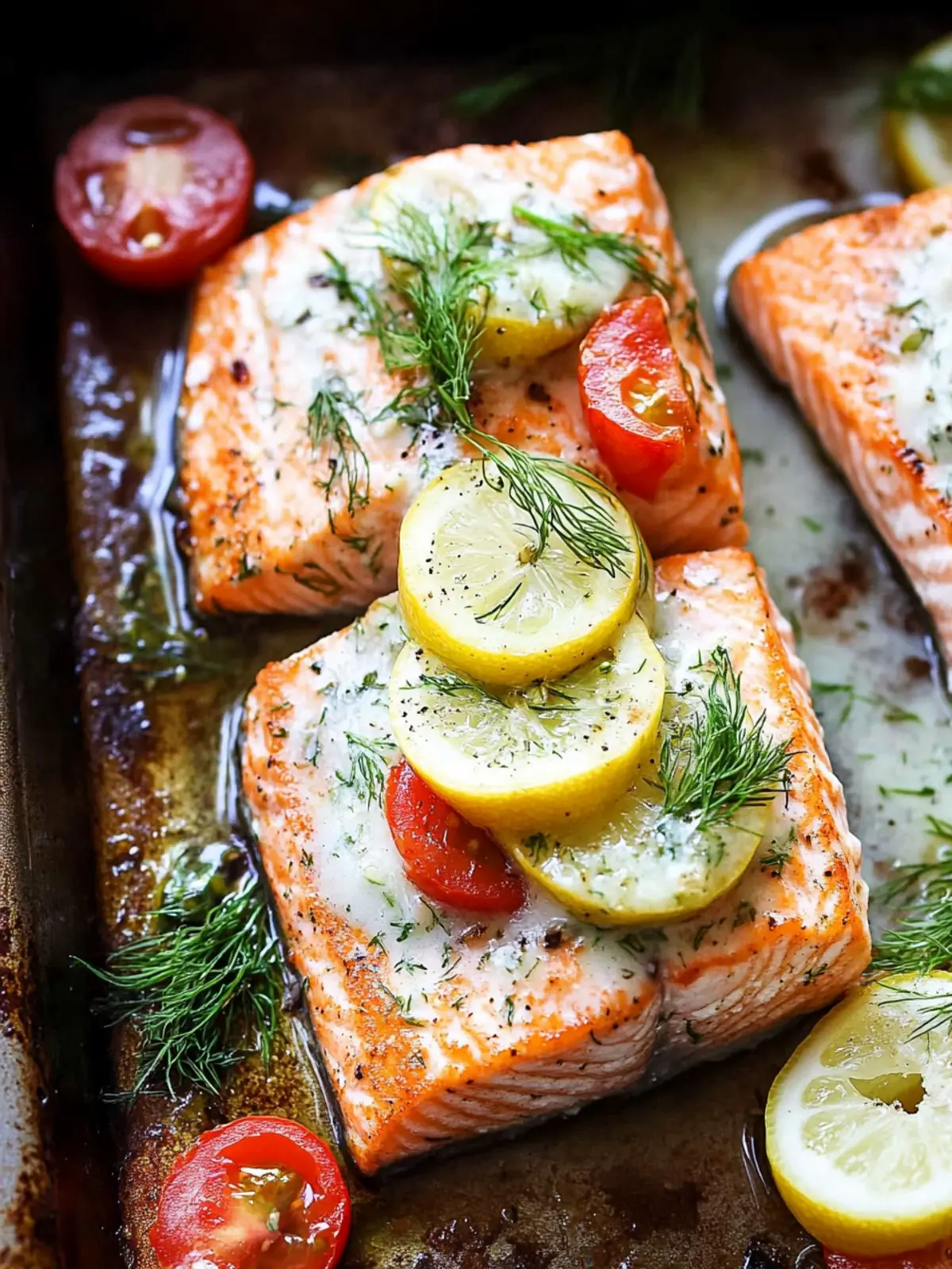 Baked Salmon with Lemon and Dill for Perfect Weeknight Dinners 2 Baked Salmon with Lemon and Dill
