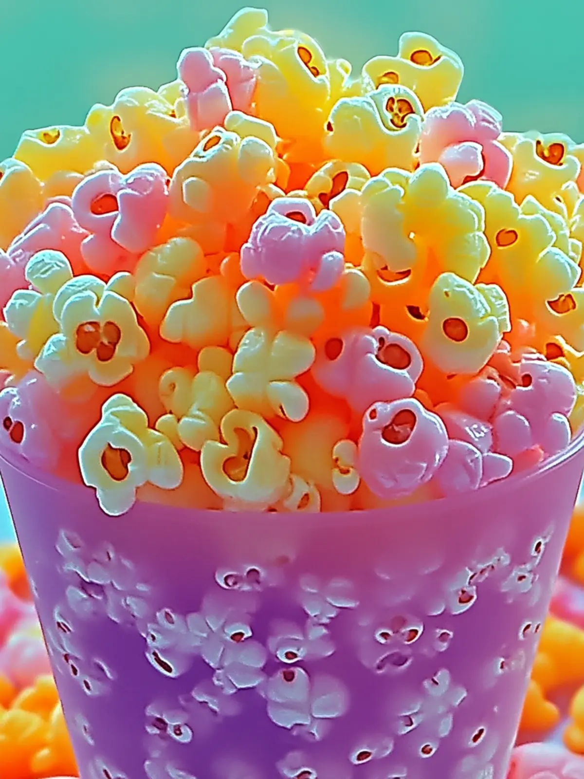 Popcorn Surprise with a Jello Twist: Colorful Snack Fun! 4 Popcorn Surprise with a Jello Twist
