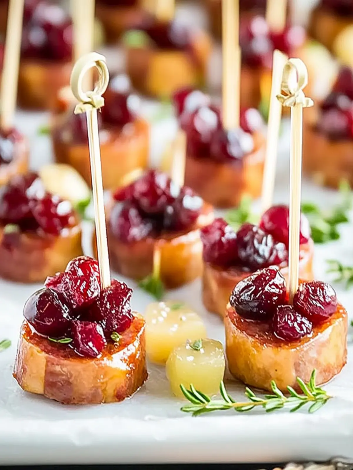 Sheet Pan Smoked Sausage Cranberry Bites for Joyful Gatherings 3 Sheet Pan Smoked Sausage Cranberry Bites