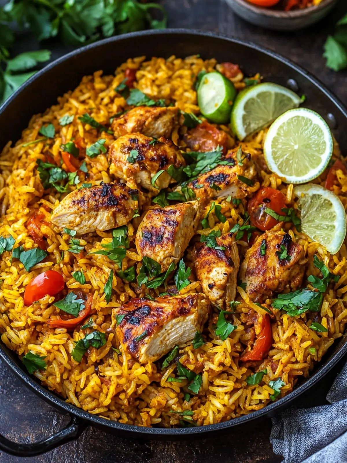One Pot Chicken Shawarma Rice: Effortlessly Delicious Dinner! 2 One Pot Chicken Shawarma Rice