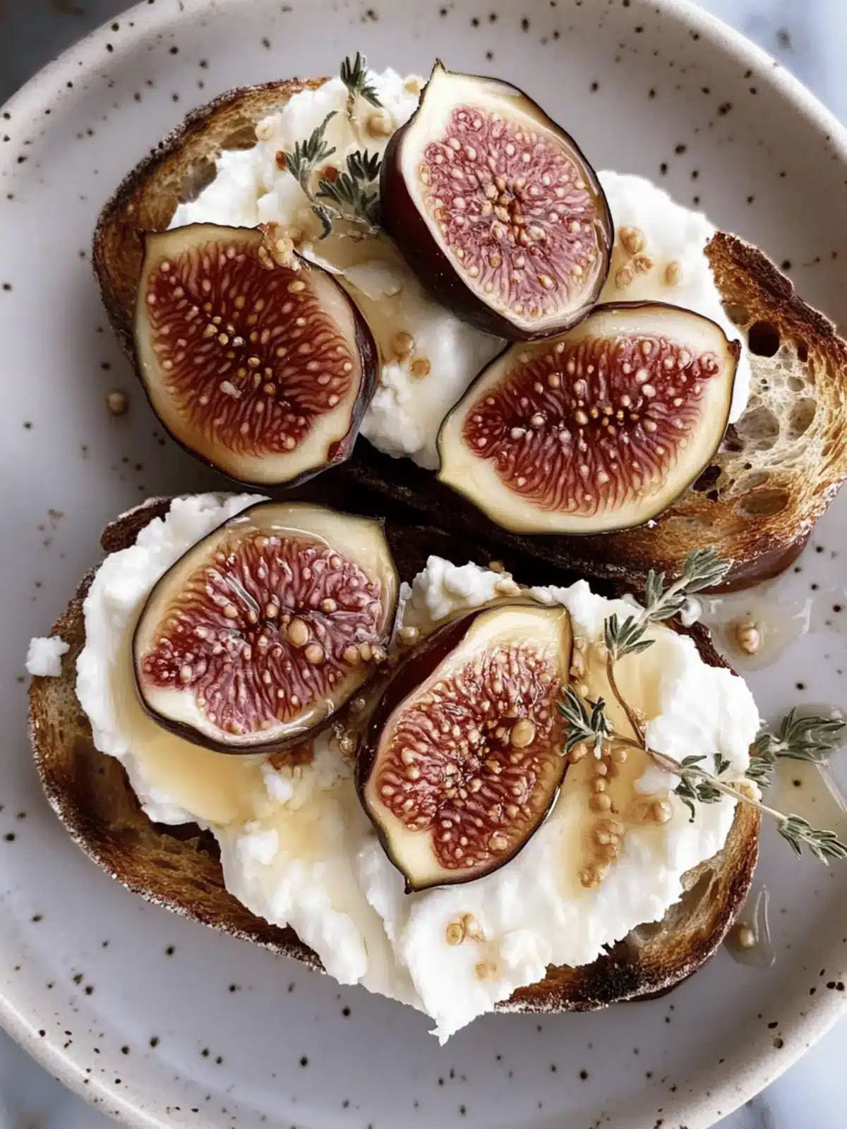 Whipped Goat Cheese Fig Toast: A Gourmet Breakfast Delight 4 Whipped Goat Cheese Fig Toast