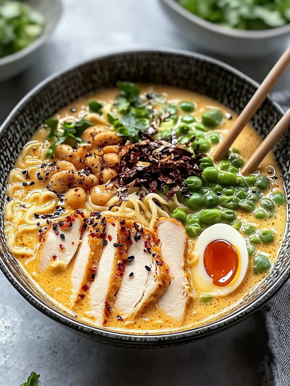 Creamy Marry Me Chicken Ramen: Your New Favorite Comfort Bowl 2 Creamy Marry Me Chicken Ramen